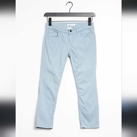 See By Chloe Light Blue Ankle & Cropped Jeans - Picture 1 of 5